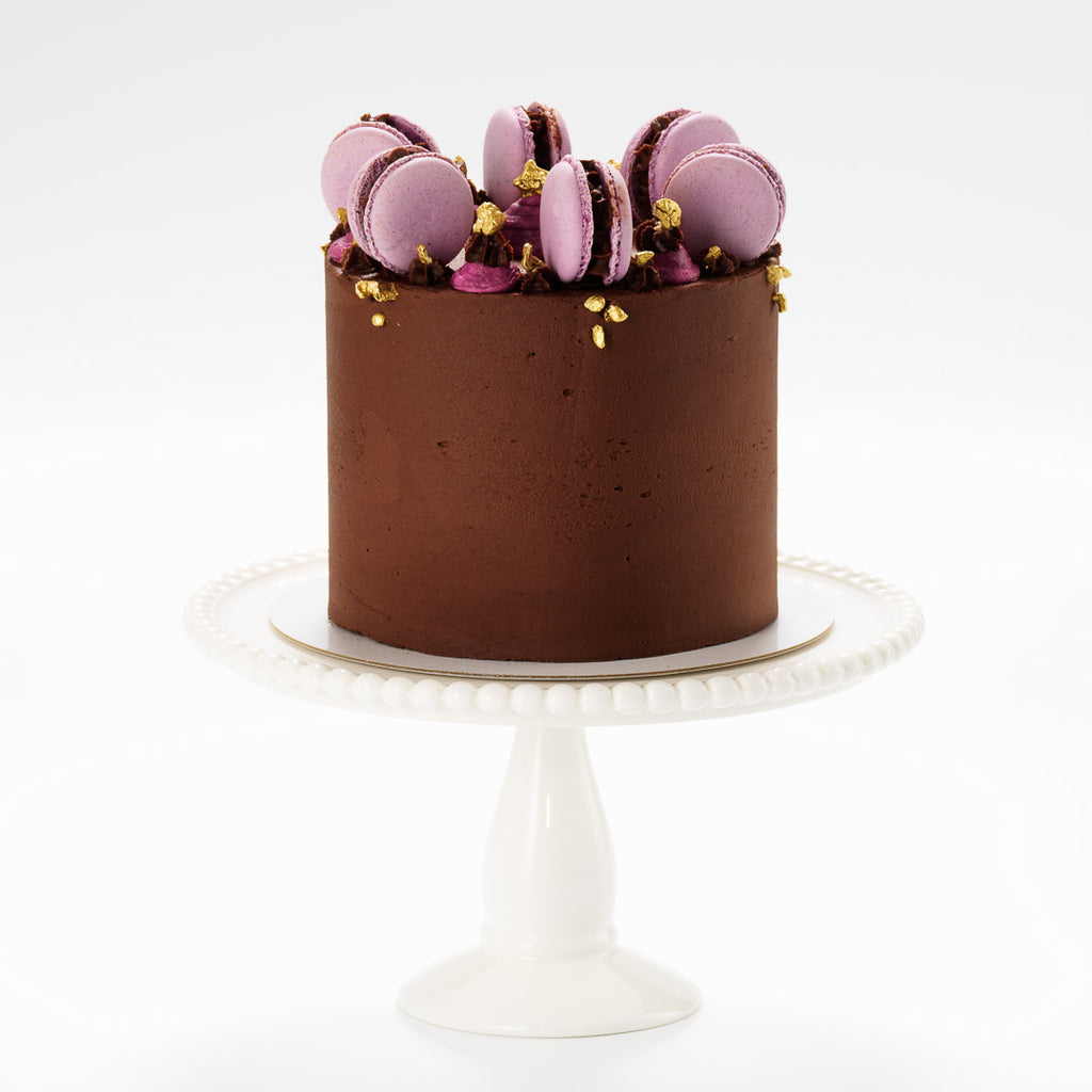 The Macaron Crown | Buttercream Iced Cake