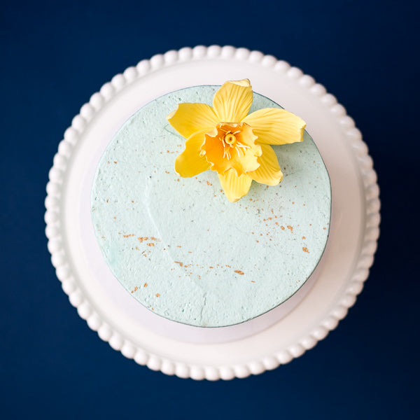 The Daffodil Vegan Cake | Vegan Buttercream Cake