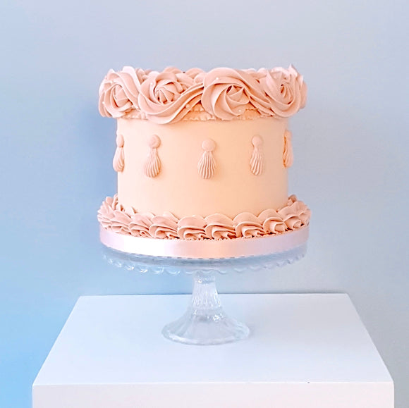 Regency Blush | Buttercream Iced Cake