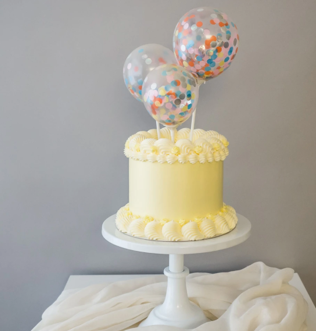 Confetti Balloon Toppers