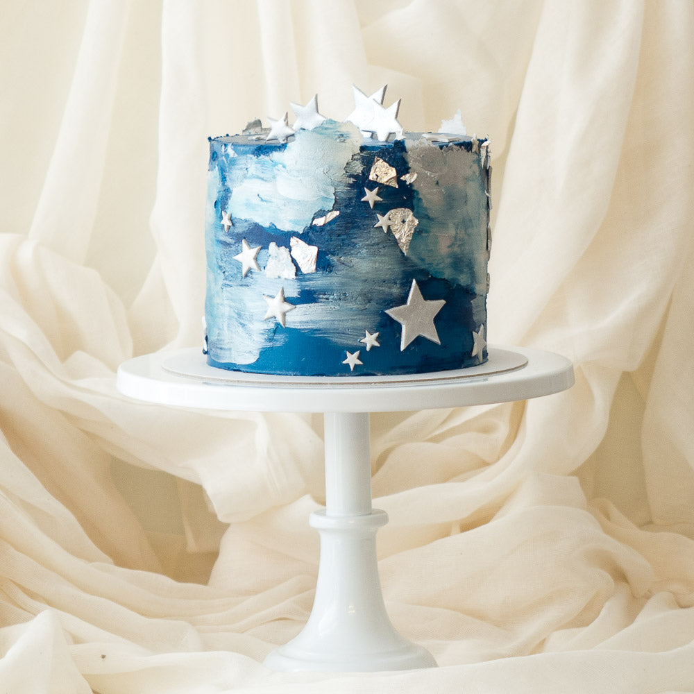 Blue Galaxy | Buttercream Iced Cake