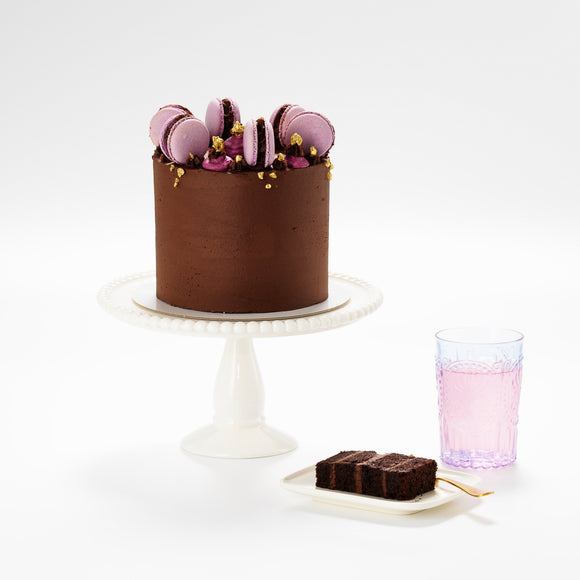 The Macaron Crown | Buttercream Iced Cake